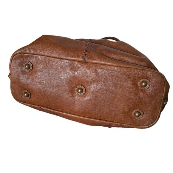 RARE Vintage Lockheart shoulder bag handtooled leather floral‎ paisley 90s y2k - Picture 6 of 13